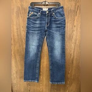 Men’s Ariat M4 Relaxed Boot Cut Jeans Size 31x32